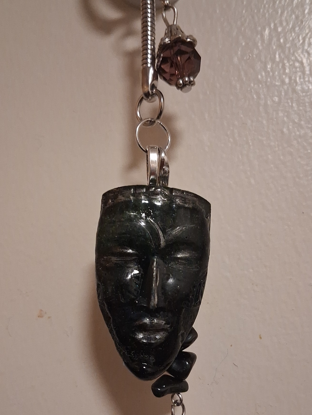 Handcrafted Mask Keychain - Picture 4 of 4